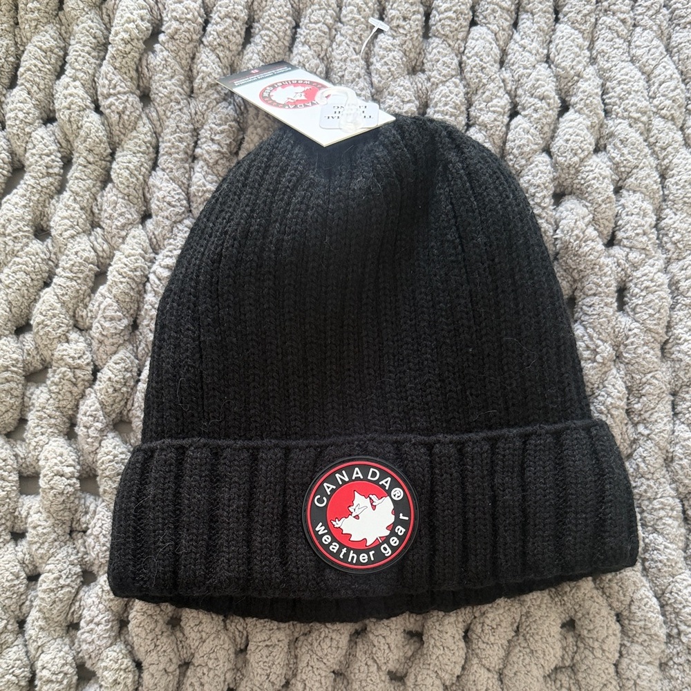 Black Canada Beanie